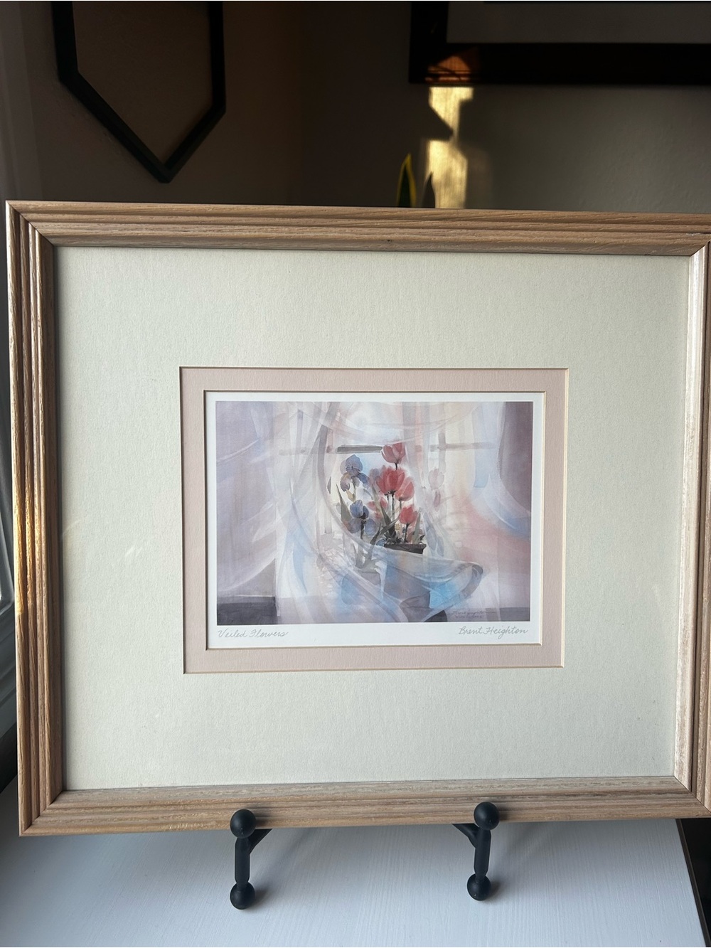 Brent Heighton - Framed Floral Watercolor Print - A Shimmer of Light